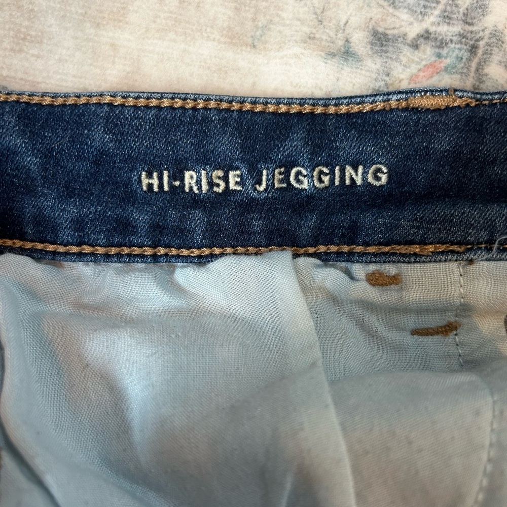 American Eagle Outfitters hi-rise jeggings - Size 12 - Picture 4 of 5